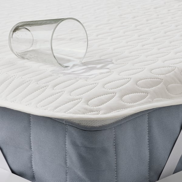 SOTNÄTFJÄRIL waterproof mattress protector, 160x200 cm
