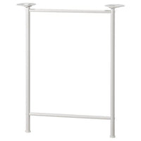 SPÄND leg, white, 70 cm