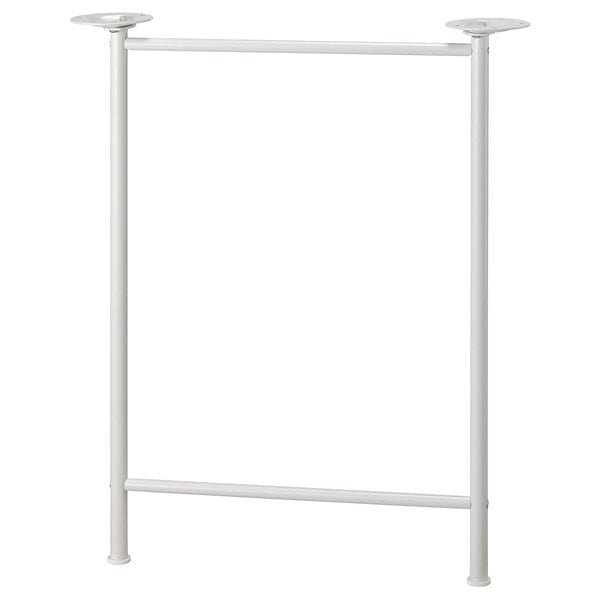 Ikea SPÄND - Leg, white, 70 cm