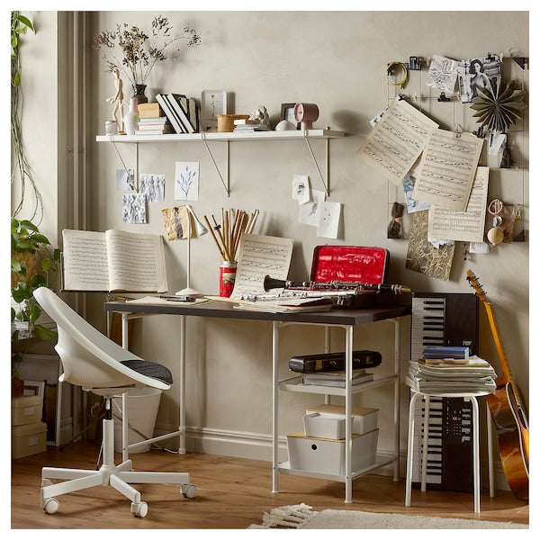 SPÄND leg, white, 70 cm