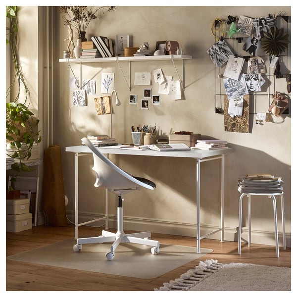 SPÄND leg, white, 70 cm