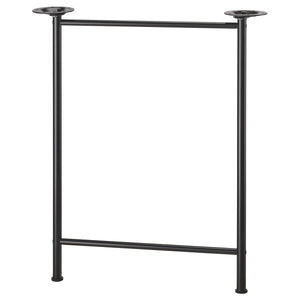 SPÄND leg, black, 70 cm