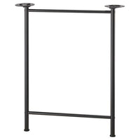 SPÄND leg, black, 70 cm