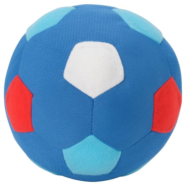 Ikea SPARKA - Soft toy, football mini/blue red