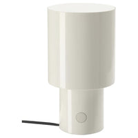 SPETSBOJ table lamp, dimmable/white, 22 cm