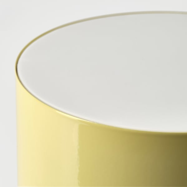 SPETSBOJ table lamp, dimmable/yellow, 22 cm