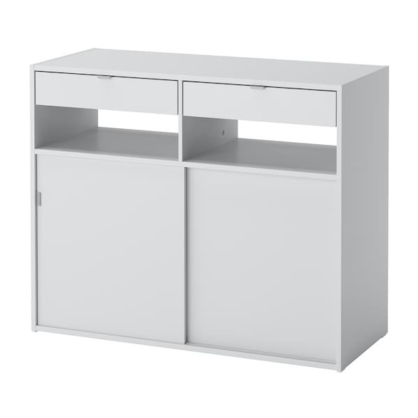 SPIKSMED sideboard, light grey, 42x79.3x33 cm