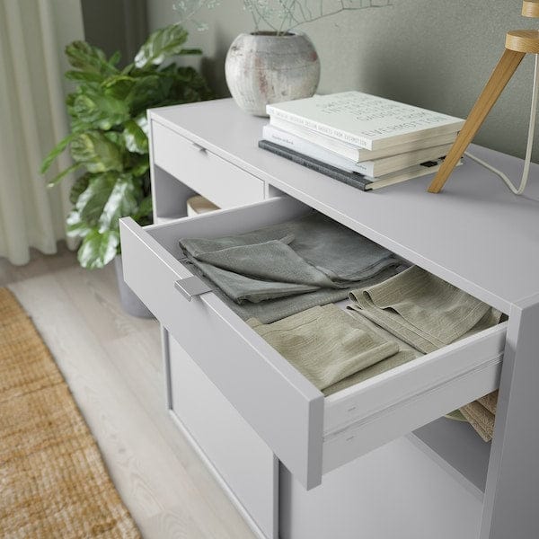 Ikea SPIKSMED - Sideboard, light grey, 97x40x79 cm
