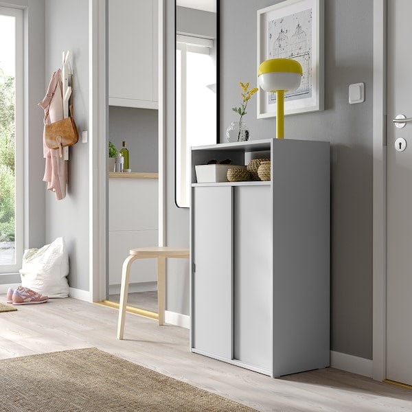 Ikea SPIKSMED - Cabinet, light grey, 60x96 cm