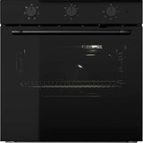 SPJUTBO fan oven, Grill function black/IKEA 300, 59.4x59.5x56.7 cm
