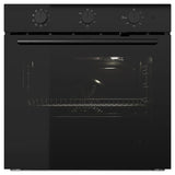 SPJUTBO fan oven, pyrolytic Grill function/black IKEA 300, 59.4x59.5x56.7 cm