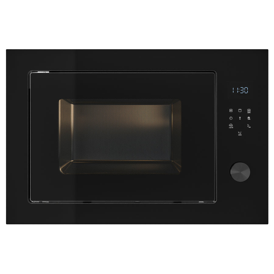 SPJUTBO built-in microwave, Grill function IKEA 500/black, 59.5x39.7x40.8 cm