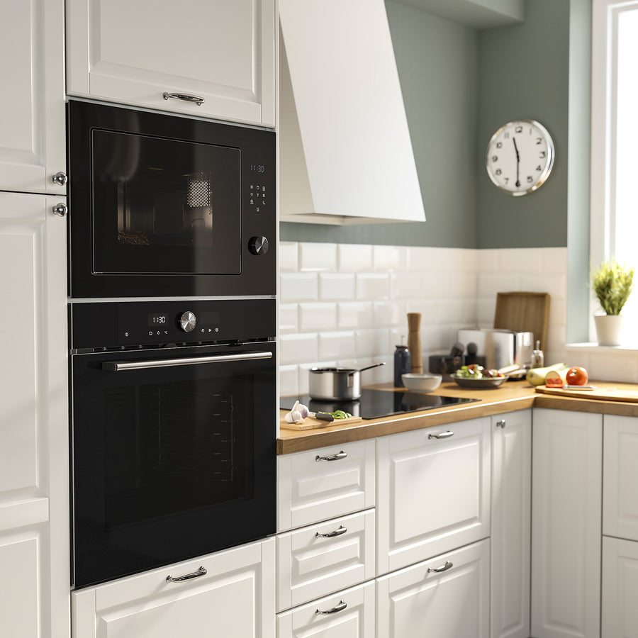 SPJUTBO built-in microwave, Grill function IKEA 500/black, 59.5x39.7x40.8 cm