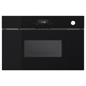 SPJUTBO built-in microwave, IKEA 300 black, 59.5x39.3x31.7 cm