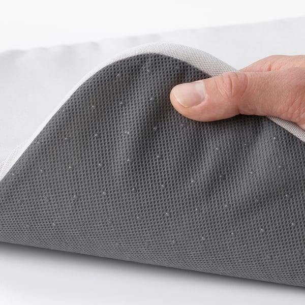 STAGGSTARR chair pad, light grey, 36x36x2.5 cm