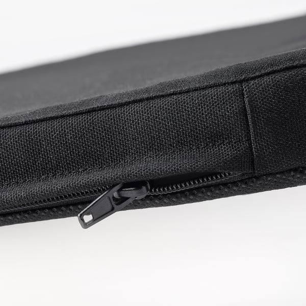 STAGGSTARR chair pad, black, 36x36x2.5 cm