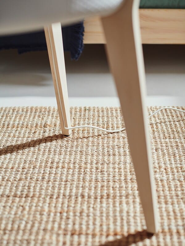 Ikea STARKVIND Table with air purifier - oak veneer/mordant/white ,