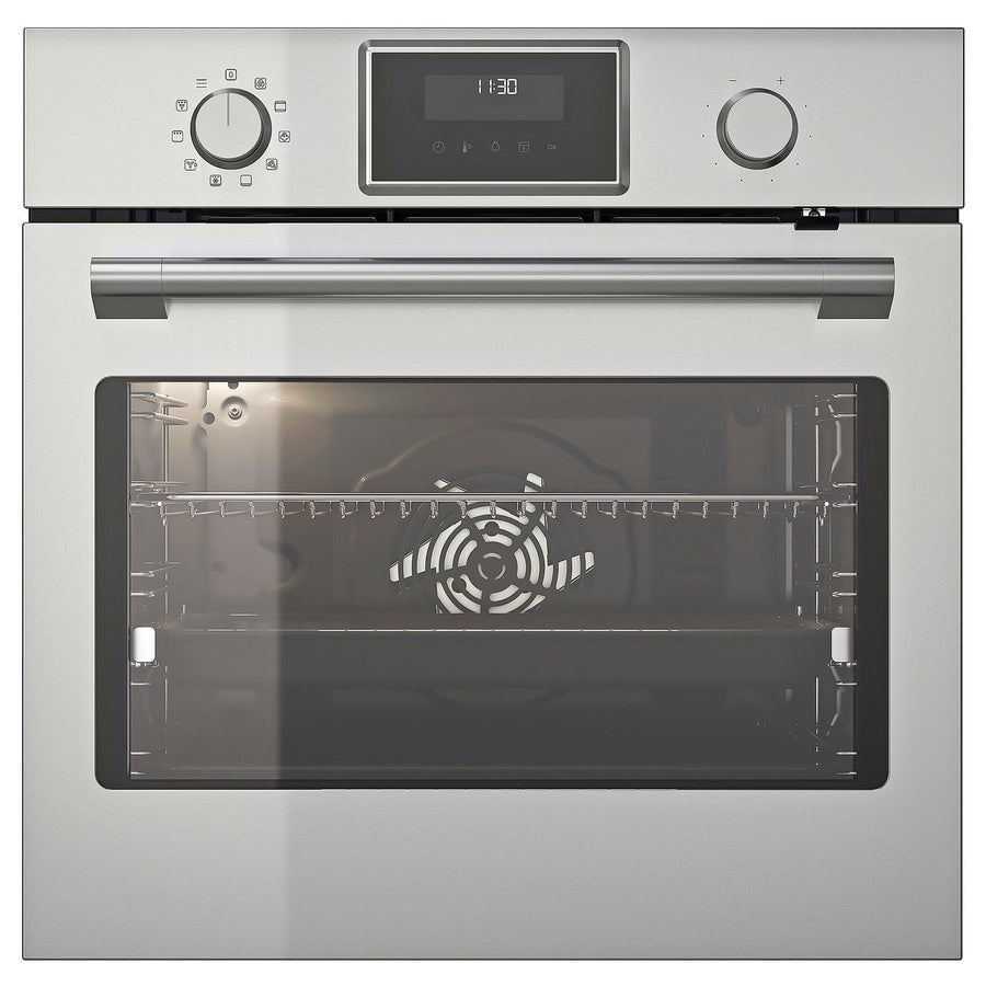 STENABY true fan oven, added steam function bake function/stainless steel colour IKEA 500, 594 mmx589 mmx569 mm cm
