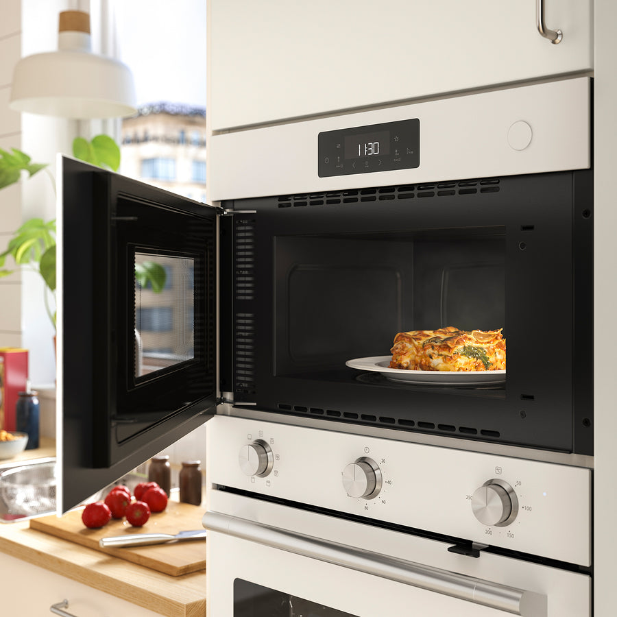 STENABY built-in microwave, IKEA 300 white, 59.5x39.3x31.7 cm