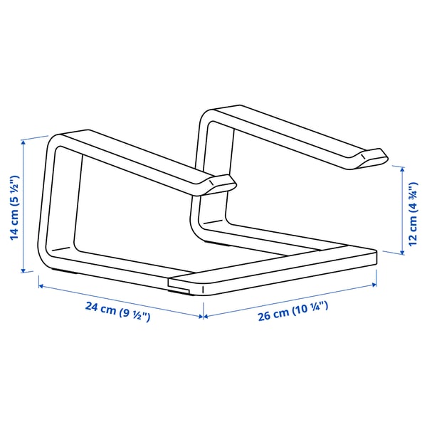 STENERIK laptop support, 26x14x24 cm