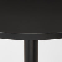 STENSELE / LIDÅS - Table and 2 chairs, anthracite anthracite/black/black,70 cm