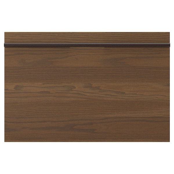 STENSTA drawer front, dark brown ash veneer, 60x40 cm