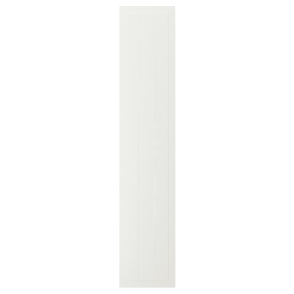 STENSUND door, white, 40x200 cm