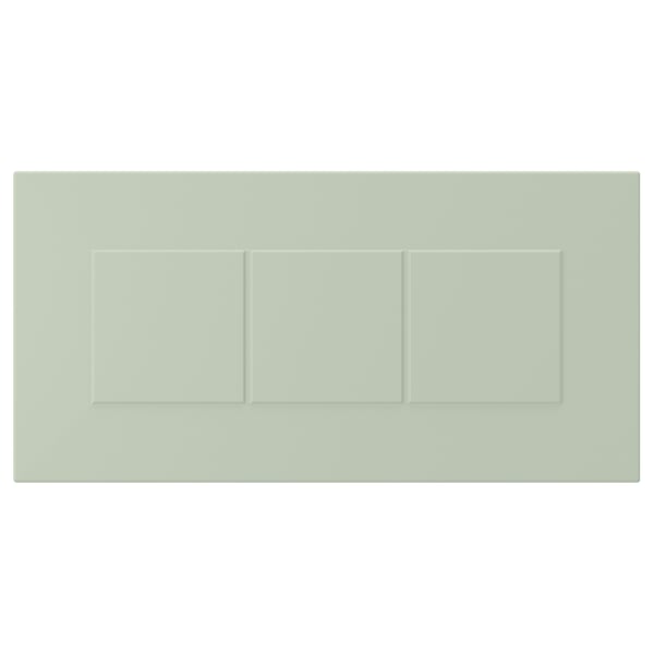 STENSUND drawer front, light green, 40x20 cm