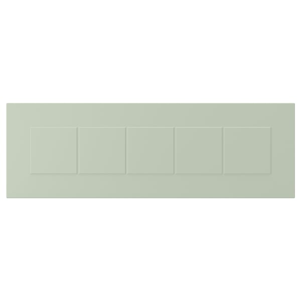 STENSUND drawer front, light green, 60x20 cm