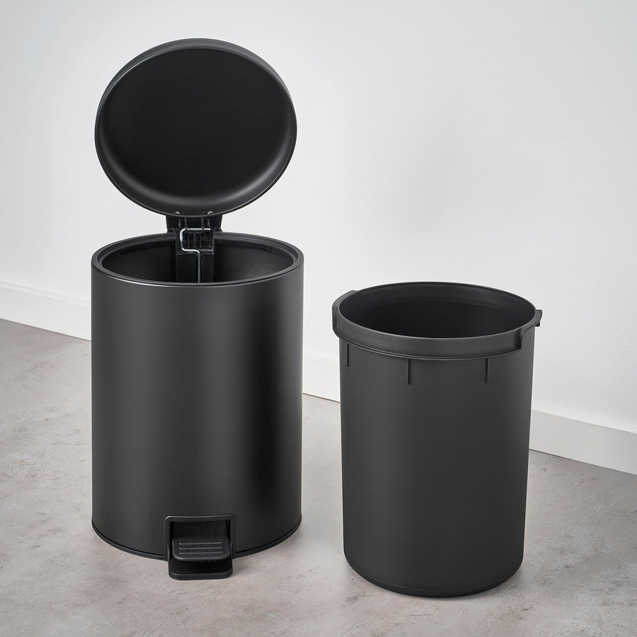 STENTRAPPA pedal bin, anthracite, 24 cm