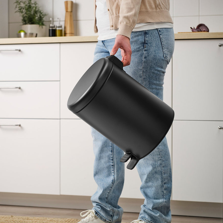 STENTRAPPA pedal bin, anthracite, 24 cm