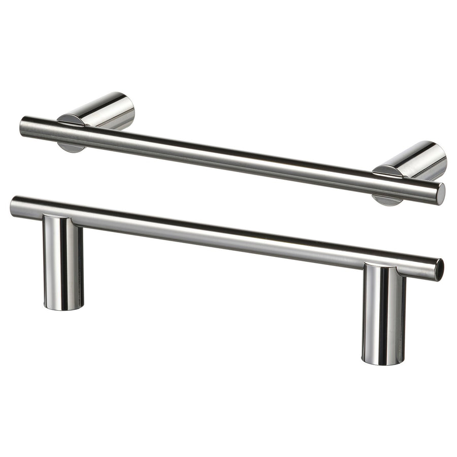STJÄRNHOV handle, chrome-plated, 5 mm, 2 pack