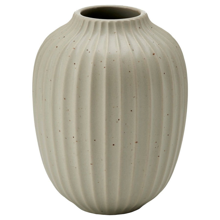 STJÄRNLUDD vase, green, 12 cm