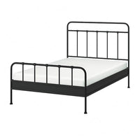 STJÄRNÖ bed frame, anthracite/Luröy, 140x200 cm