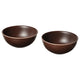 STOCKHOLM 2025 bowl, brown, 15 cm, 2 pack