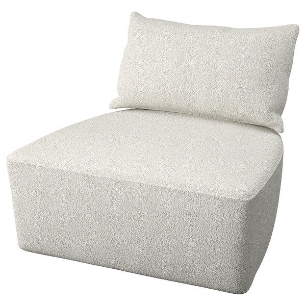 STOCKHOLM 2025 cushion, Djurmo grey/white, 67x77 cm