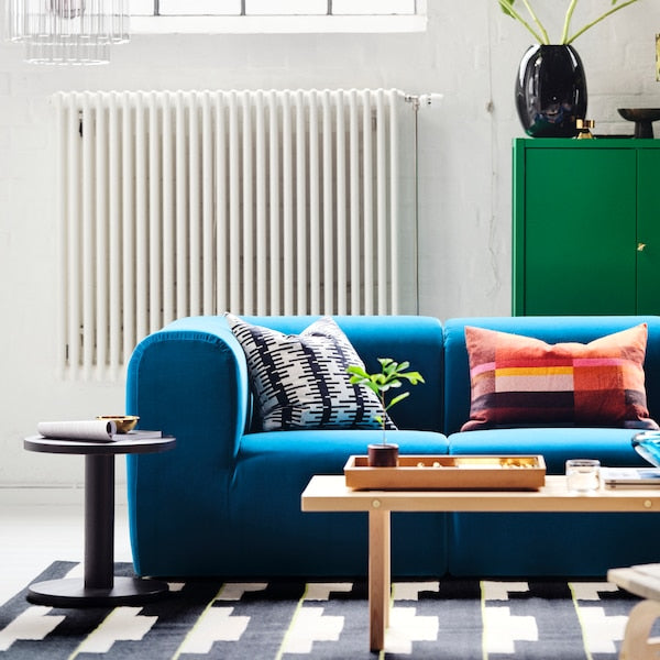 STOCKHOLM 2025 2-seat sofa, Alhamn dark turquoise, 178x70x99 cm