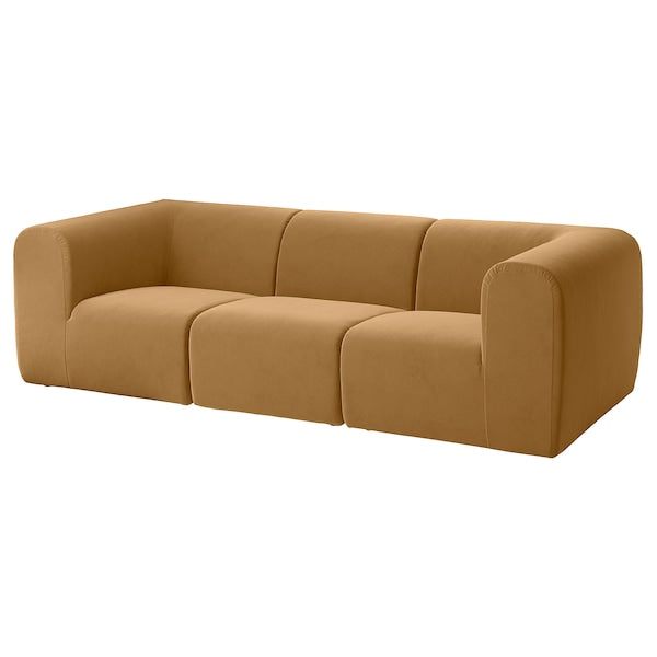 STOCKHOLM 2025 3-seat sofa, Alhamn beige, 243x70x99 cm