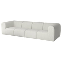 STOCKHOLM 2025 4-seat sofa, Djurmo grey/white, 308 cm