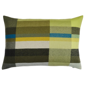 STOCKHOLM 2025 cushion cover, dark green/blue-green, 40x58 cm