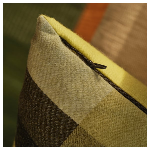 STOCKHOLM 2025 cushion cover, dark green/blue-green, 40x58 cm