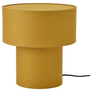 STOCKHOLM 2025 table lamp, yellow/textile, 35 cm