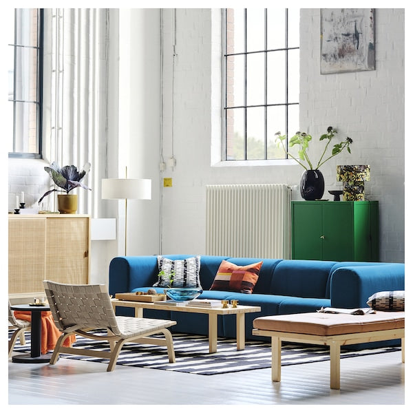 STOCKHOLM 2025 bench with pad, 189x66 cm