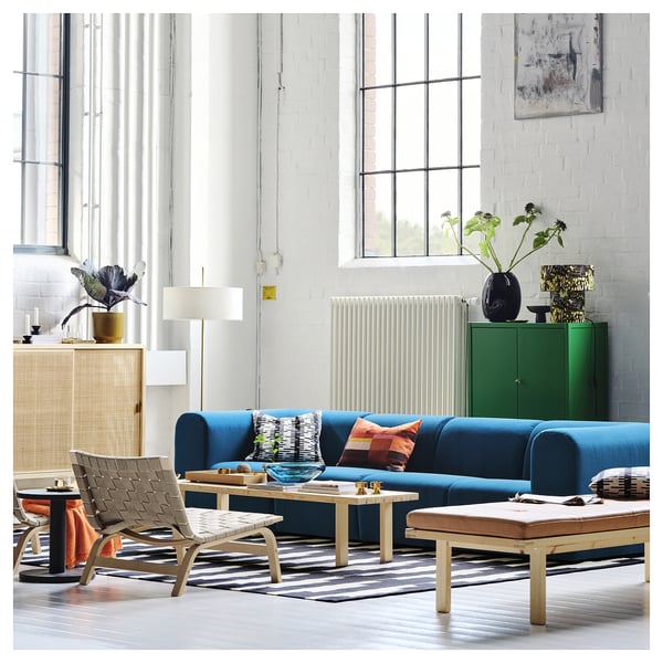 STOCKHOLM 2025 bench with pad, 189x66 cm