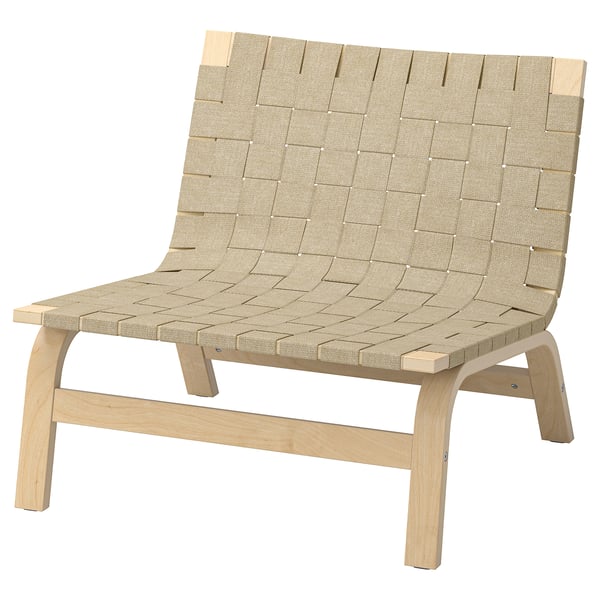 STOCKHOLM 2025 easy chair, birch veneer, 71x63x79 cm