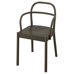 STOCKHOLM 2025 chair, dark brown, 52x80x49 cm