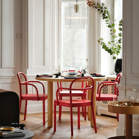 STOCKHOLM 2025 chair, red, 52x80x49 cm