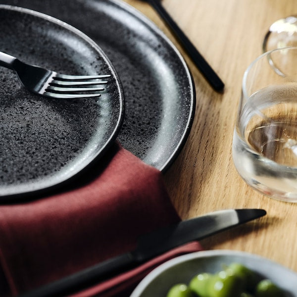 STOCKHOLM 2025 24-piece cutlery set, black