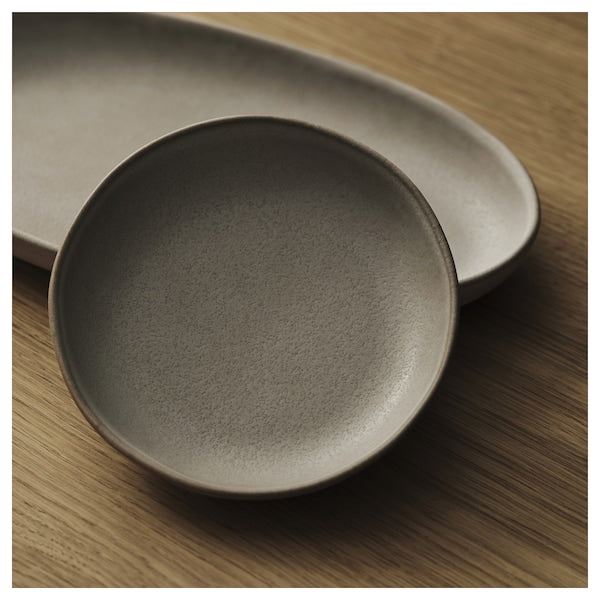 STOCKHOLM 2025 serving plate, set of 2, grey