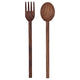 STOCKHOLM 2025 2-piece serving set, walnut, 31 cm